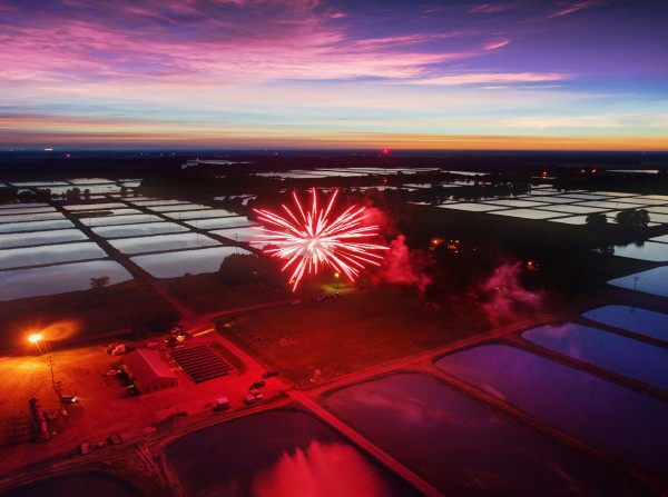 Lonoke AR | 4th of July on the Fishponds by Provision UAS